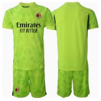 Camiseta AC Milan Portero Tercera Equipación Replica 2024-25 para niños mangas cortas (+ Pantalones cortos)
